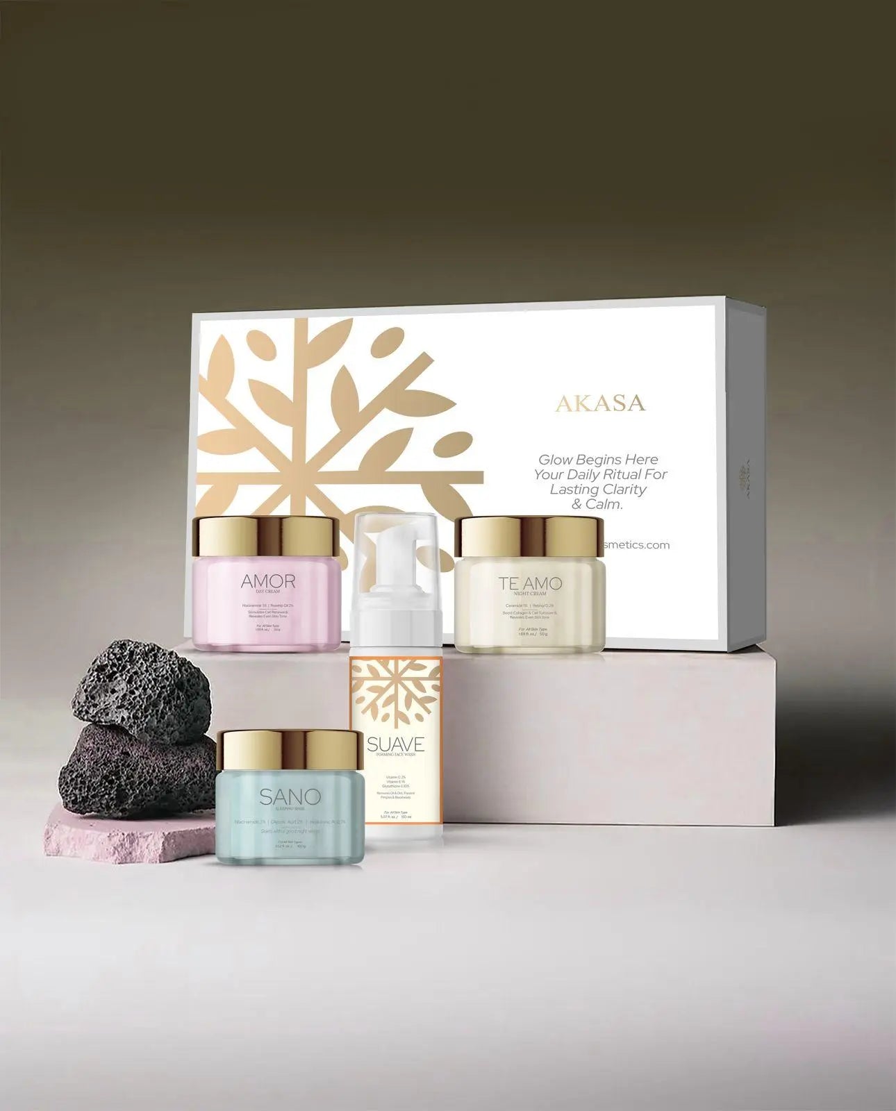 AKASA Skincare Kit – Complete Care for Healthy &amp; Radiant Skin