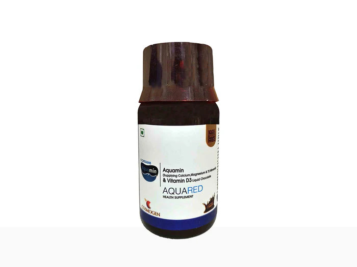 Aquared Aquamin &amp; Vitamin D3 Liquid Chocolate Flavour 150ml