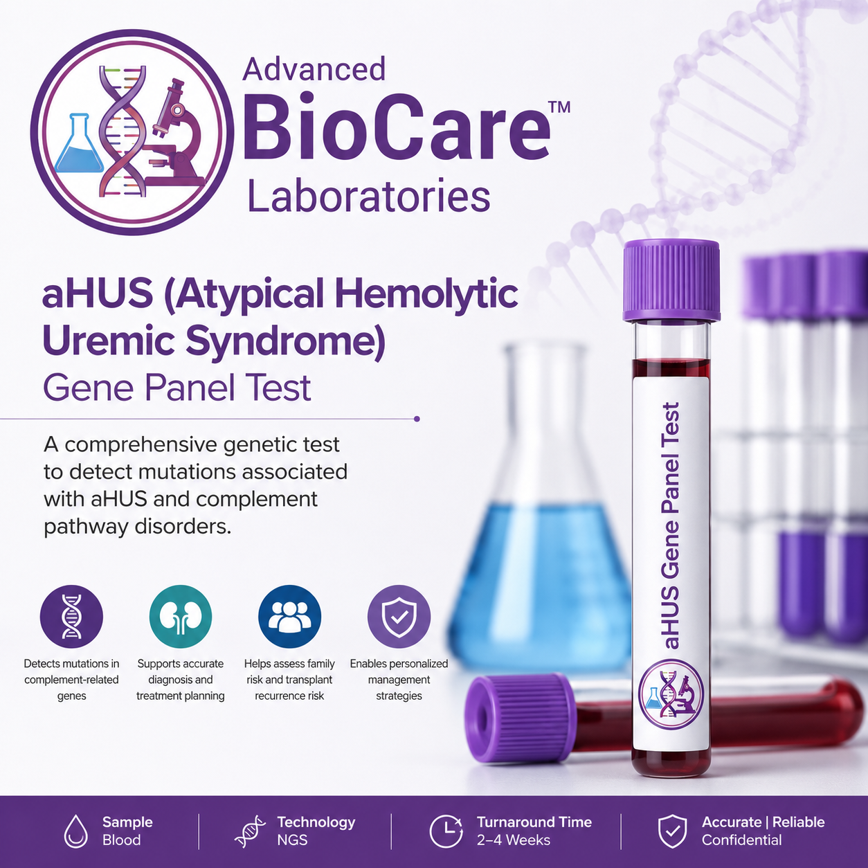 Oncolife Atypical hemolytic uremic syndrome gene panel_Onco