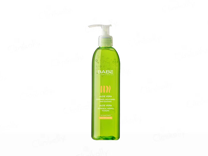 BABE Aloe Vera Gel – Instant Soothing &amp; Hydration for Sensitive Skin