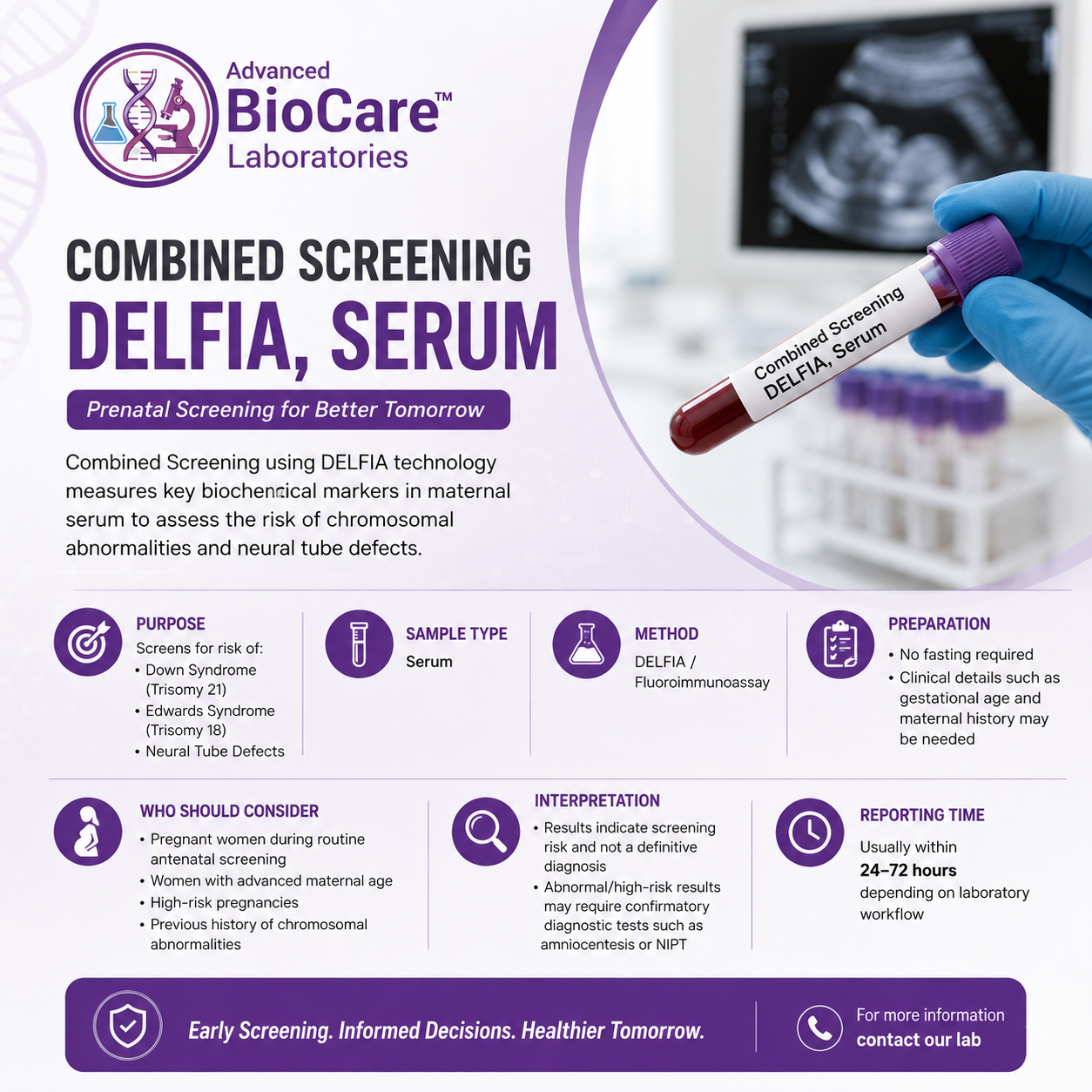 Combined Screening Delfia Serum