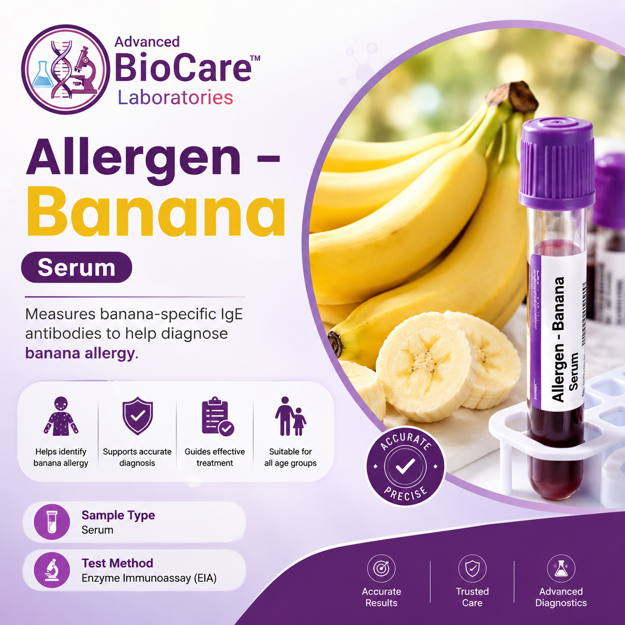 Allergen - Banana, Serum
