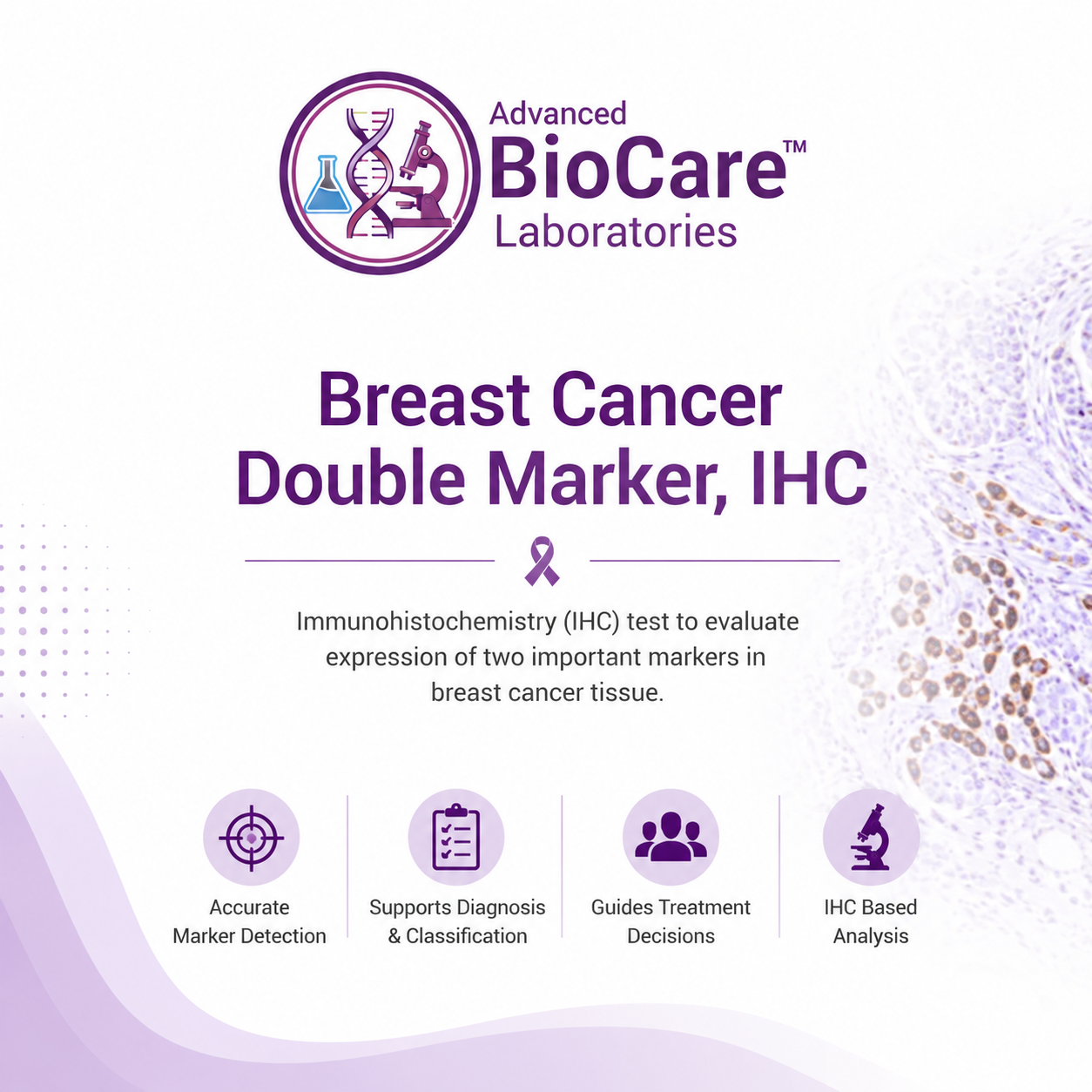 Breast Cancer Double Marker, IHC