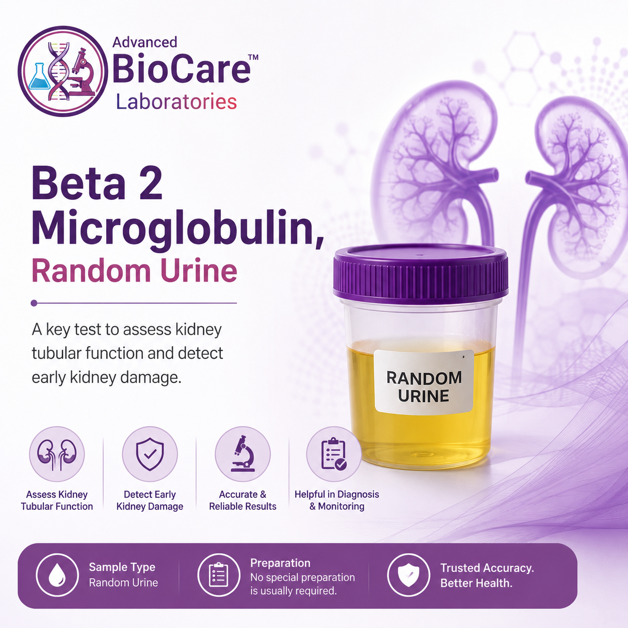 Beta 2 Microglobulin, Random Urine