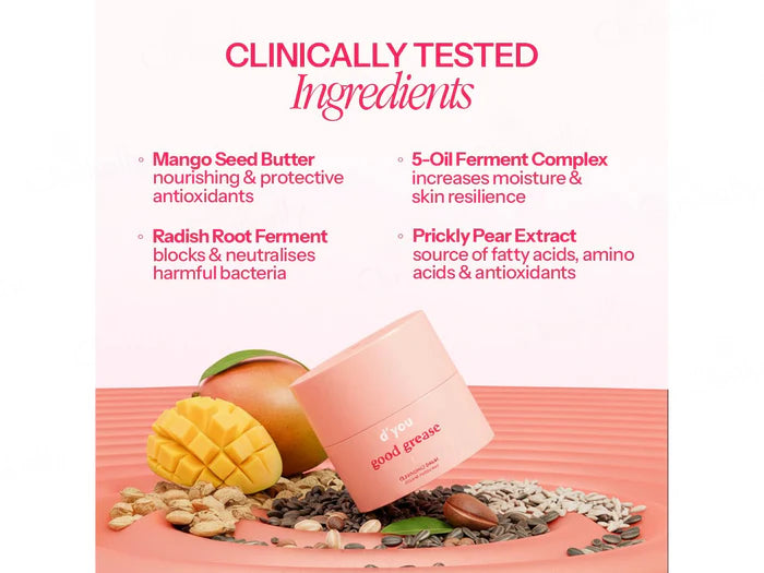 d’you Good Grease Buttery Cleansing Balm