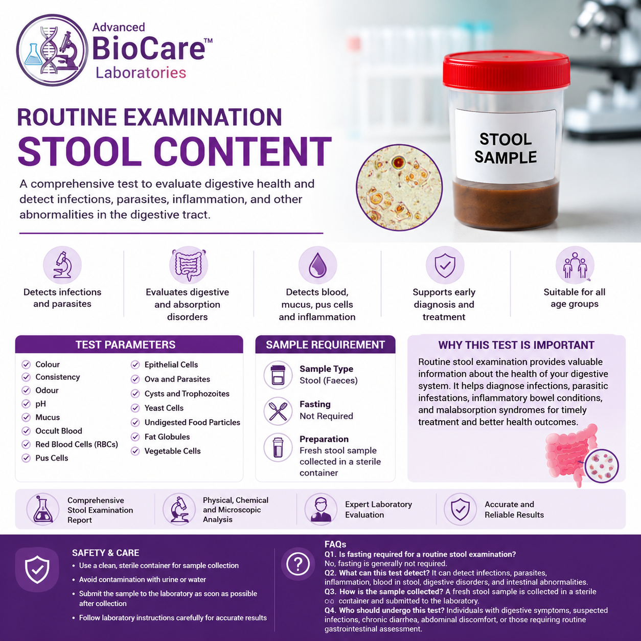 Routine Examination, Stool