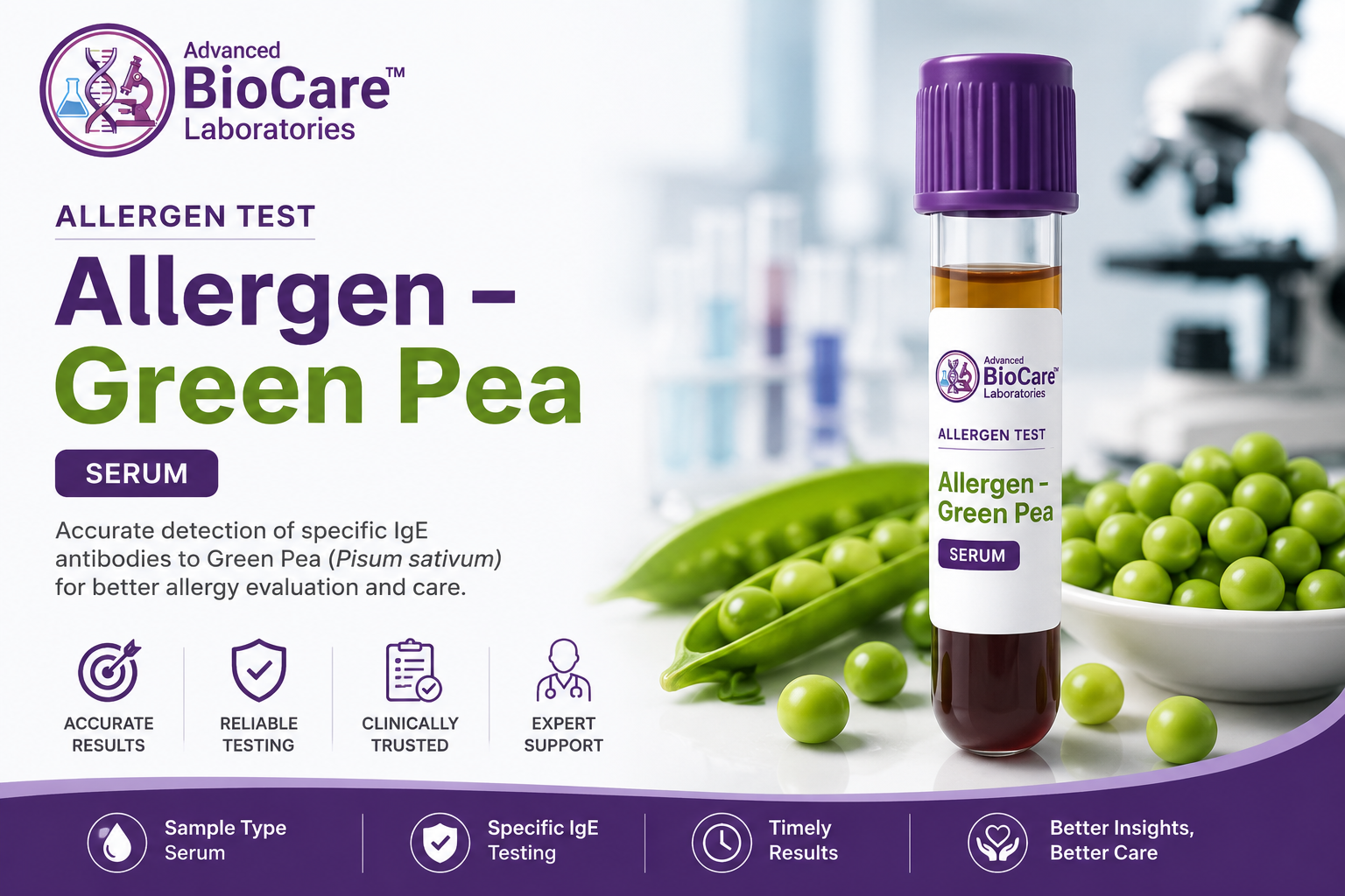 Allergen - Green Pea, Serum