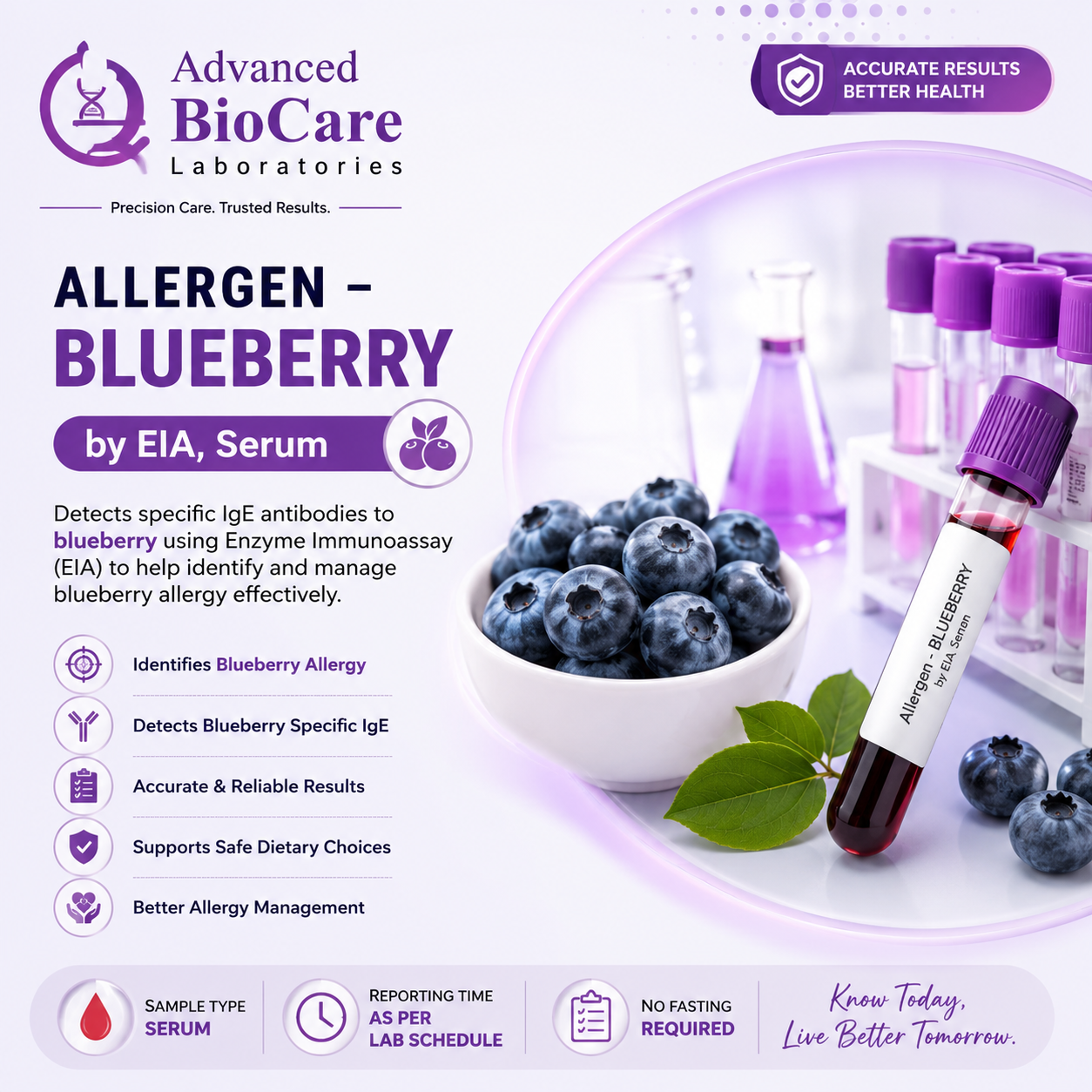 Allergen - BLUEBERRY by EIA, Serum