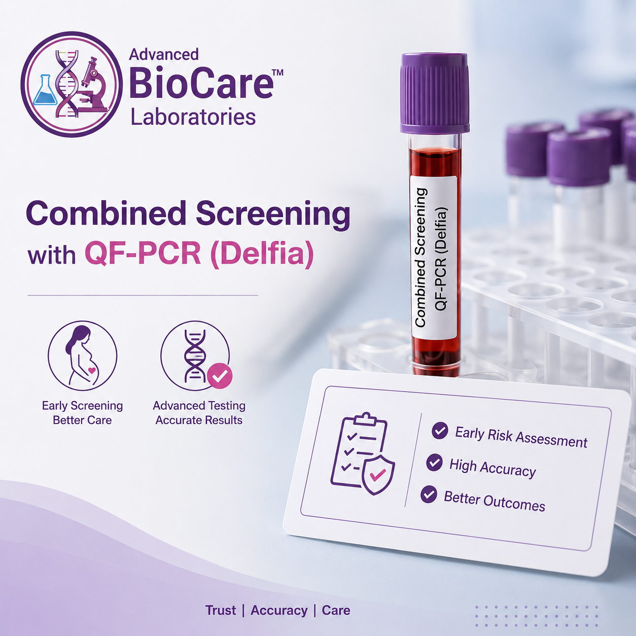 Combined Screening with QFPCR (Delfia)