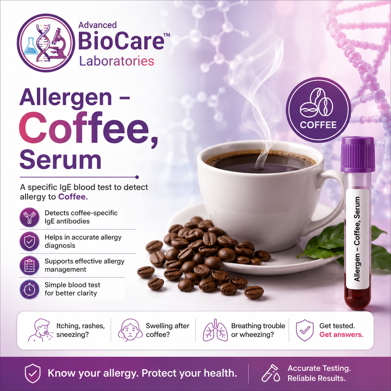 Allergen - Coffee, Serum