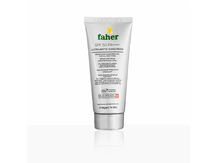 Faher Ultra Matte Sunscreen SPF 50 PA+++
