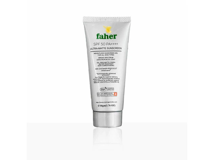 Faher Ultra Matte Sunscreen SPF 50 PA+++
