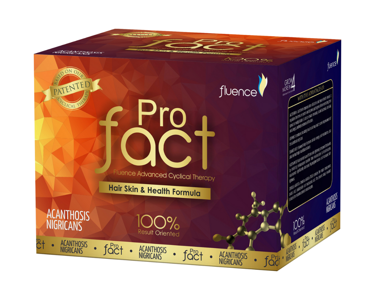 PRO FACT ACANTHOSIS NIGRICANS – Hair, Skin &amp; Health Nutritional Support | Fluence Advanced Cyclical Therapy