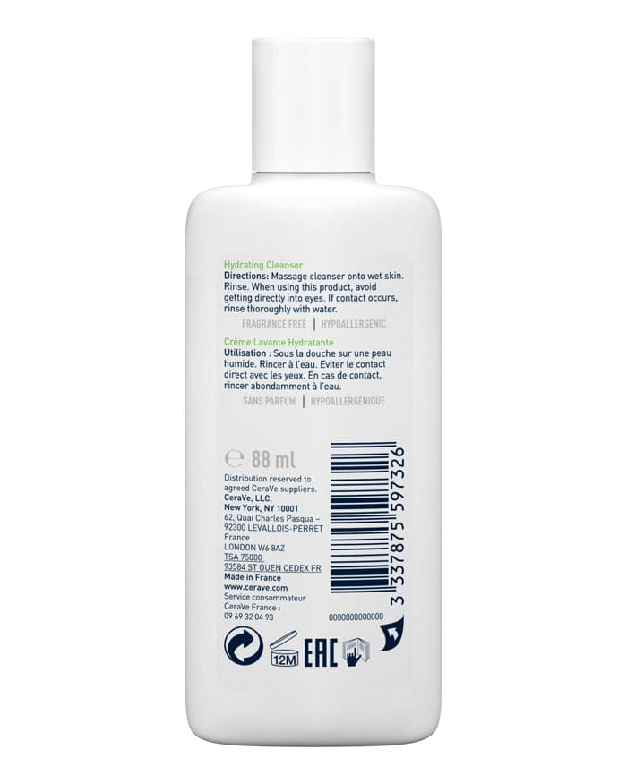 CeraVe Hydrating Cleanser – Normal to Dry Skin