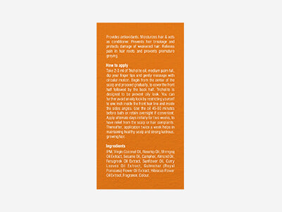 SCALP APPLICATION  F-TRICHOLITE OIL-100ml