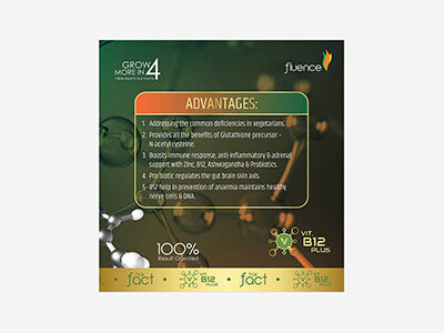 HAIR FACT B12+PROBIOTICS-VEG V1-B12