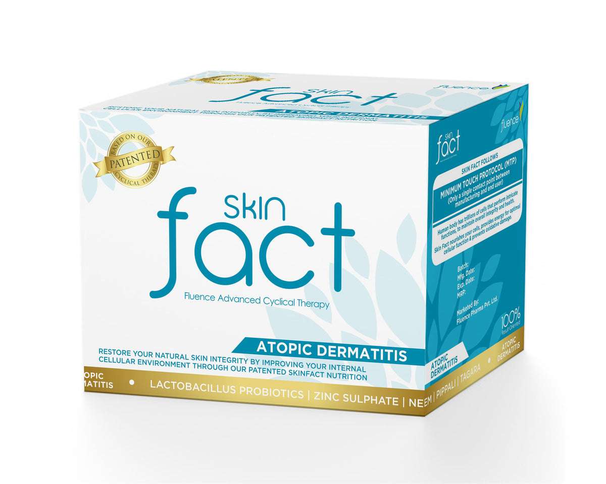 SKIN FACT ATOPIC DERMATITIS-1 – Advanced Nutritional Support for Atopic Skin | Fluence Advanced Cyclical Therapy