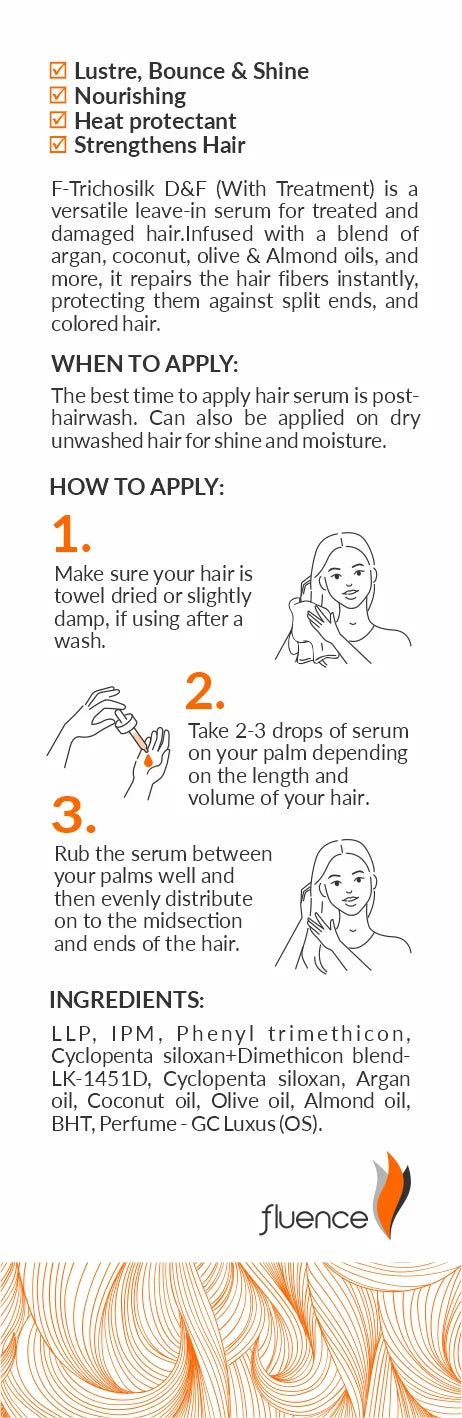 HAIR SERUM F-TRICHOSILK D and F