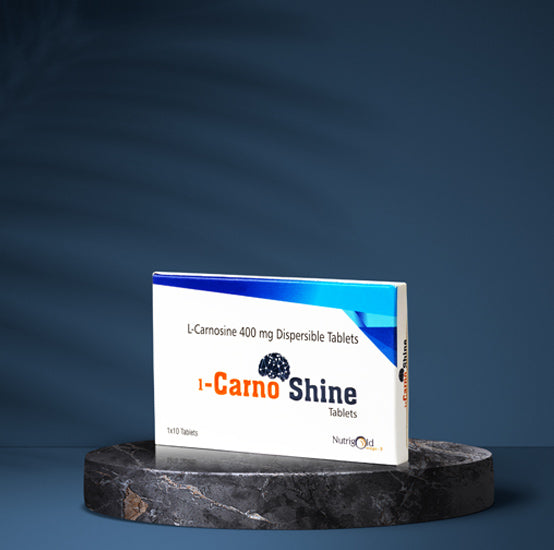 L – CARNOSHINE Tablet (L-Carnosine 400 mg)