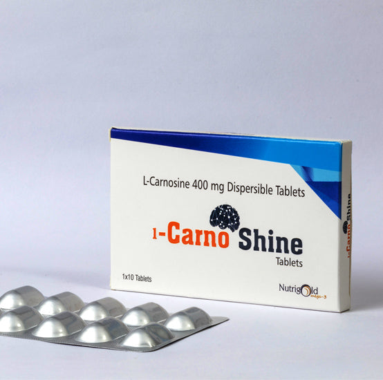 L – CARNOSHINE Tablet (L-Carnosine 400 mg)