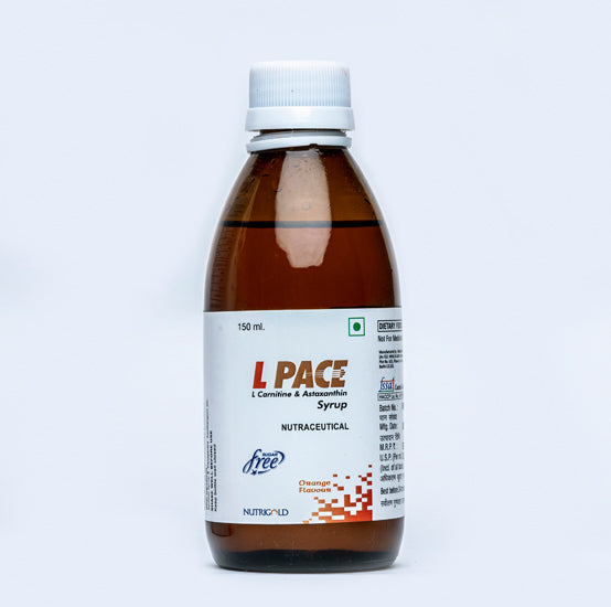 L PACE – L-Carnitine & Astaxanthin Oral Solution | 150 ml