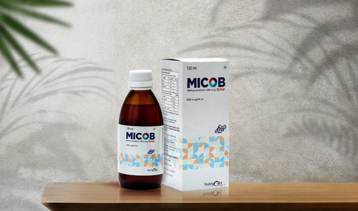 MICOB Methylcobalamin Syrup – Advanced Neuro Support &amp; Nerve Regeneration Formula