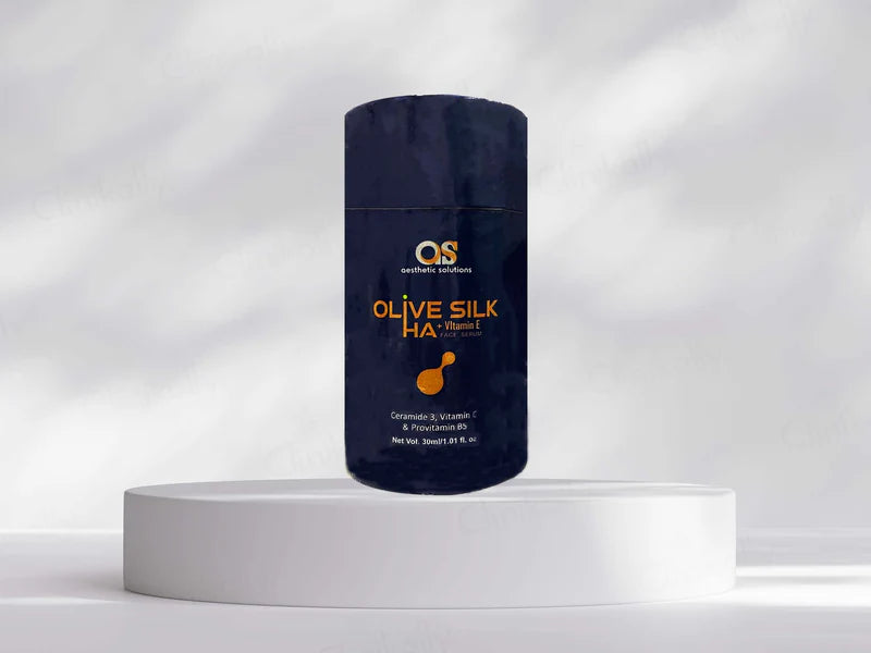 Olivesilk HA + Vitamin E Face Serum
