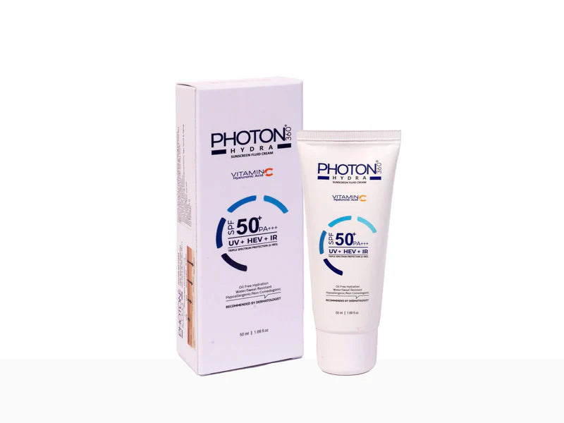 Aclaris Photon 360 Hydra Sunscreen Fluid Cream SPF 50+ – Advanced 360° Sun Protection