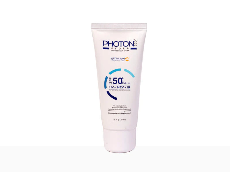 Aclaris Photon 360 Hydra Sunscreen Fluid Cream SPF 50+ – Advanced 360° Sun Protection
