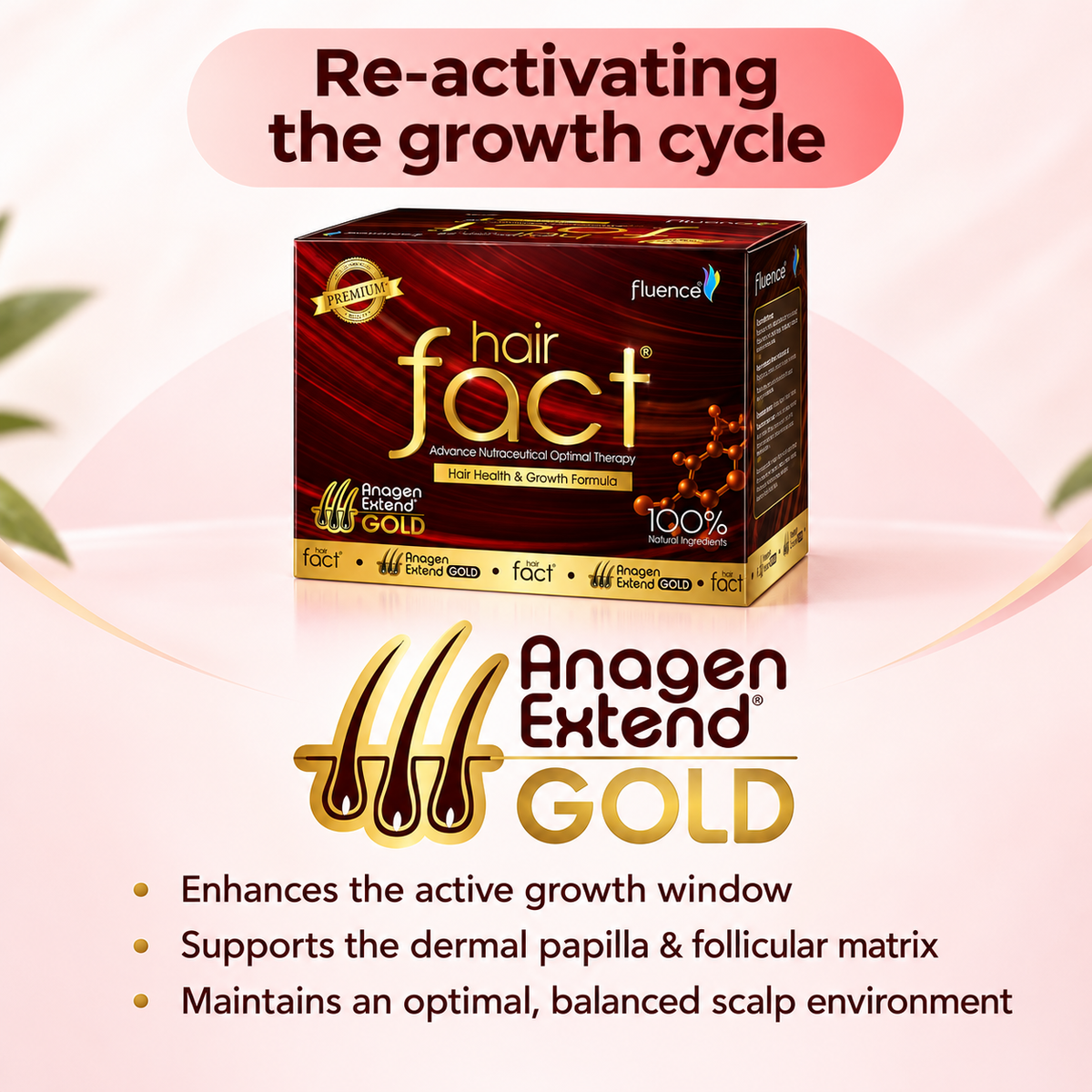 Hair Fact Anagen Extend GOLD – Hair Growth Cycle & Scalp Health Support
