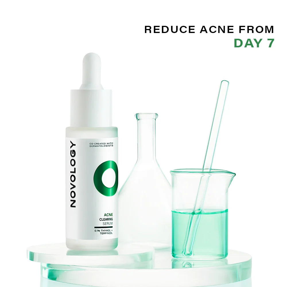 NOVOLOGY ACNE CLEARING SERUM, 28ML 0.35% Thymol + Terpineol
