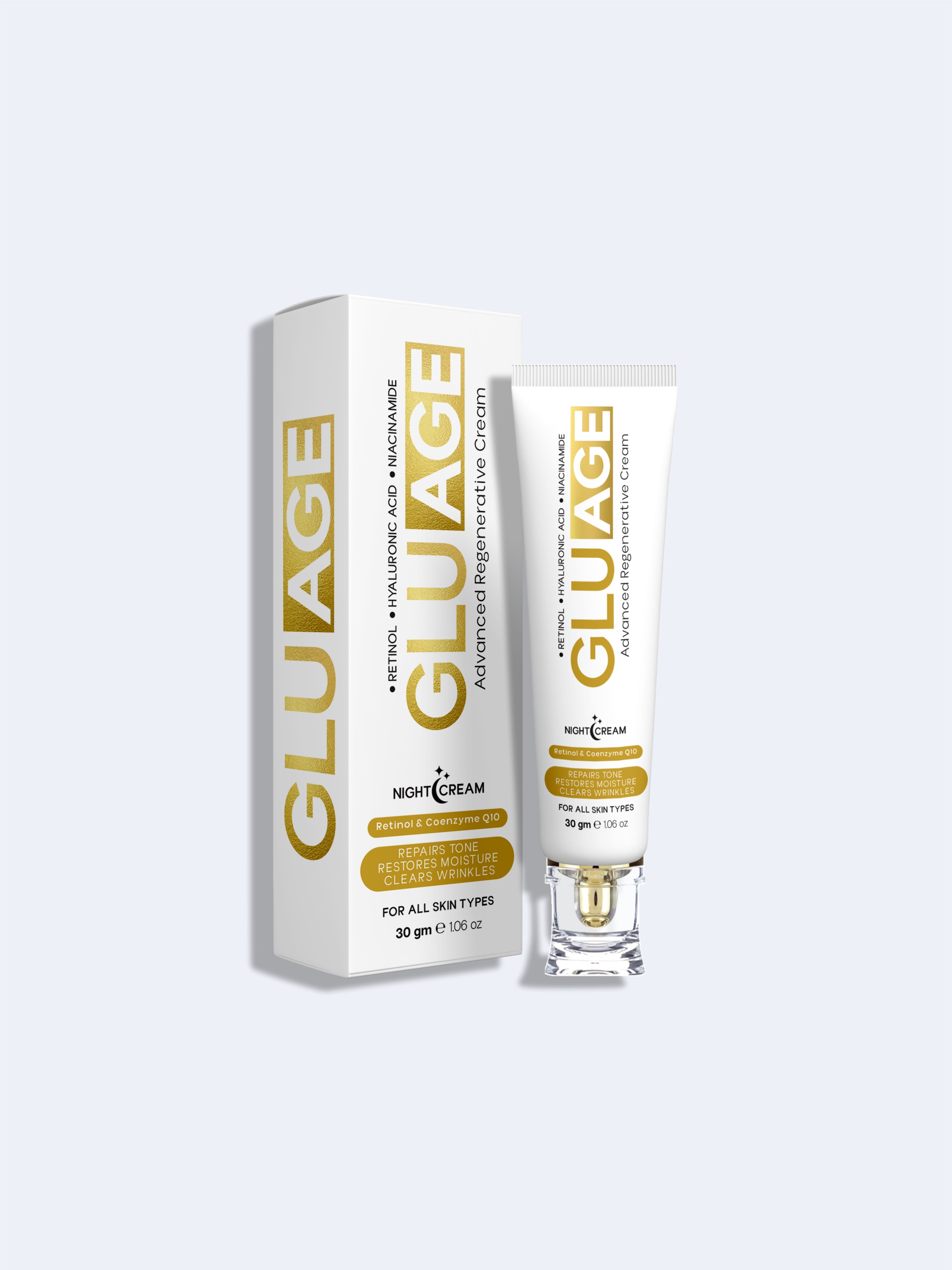 Gluage Advanced Anti-Aging Cream – Advanced Repair & Youth Renewal Formula