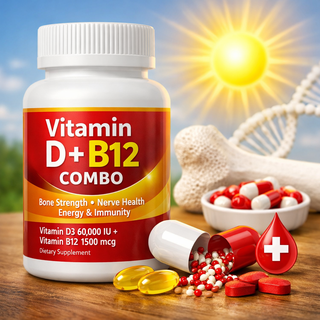 Vitamin D + B12 Combo