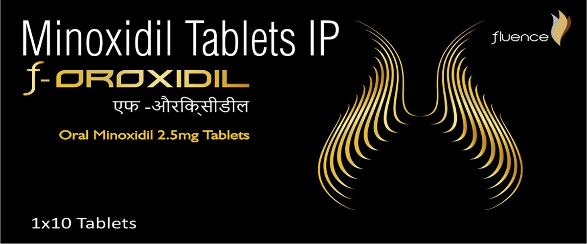 F-OROXIDIL (1X30)
MINOXIDIL 2.5mg TABLET