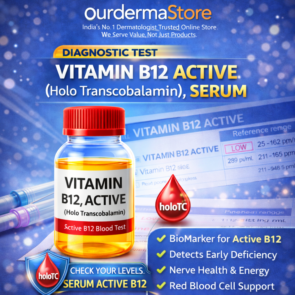 Vitamin B12 Active (Holo Transcobalamin), Serum
