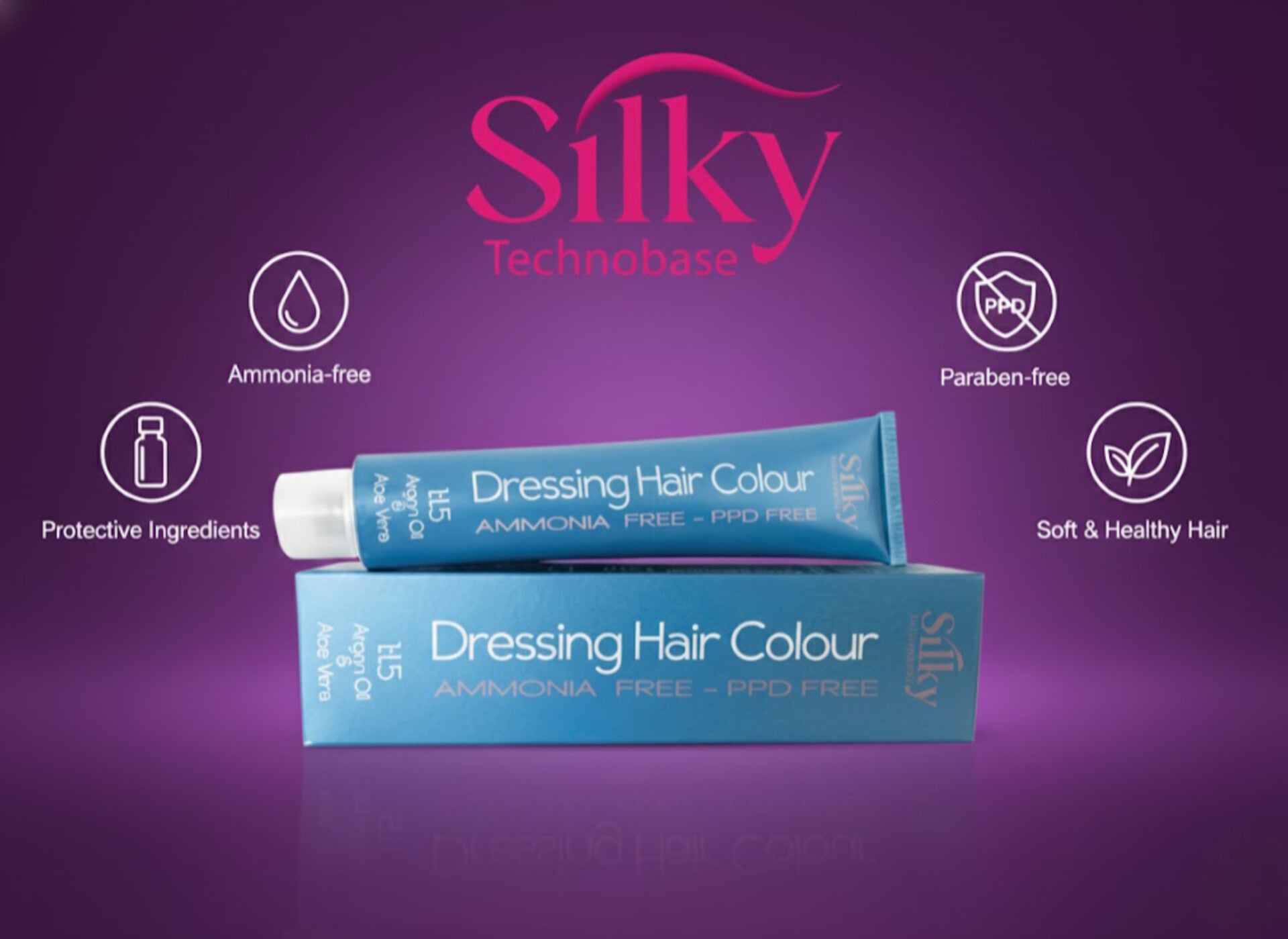 Silky Hair Colour  Brown No 4