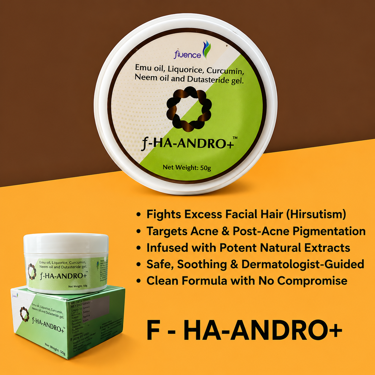 F-HA-ANDRO+ 50g Hirsutism