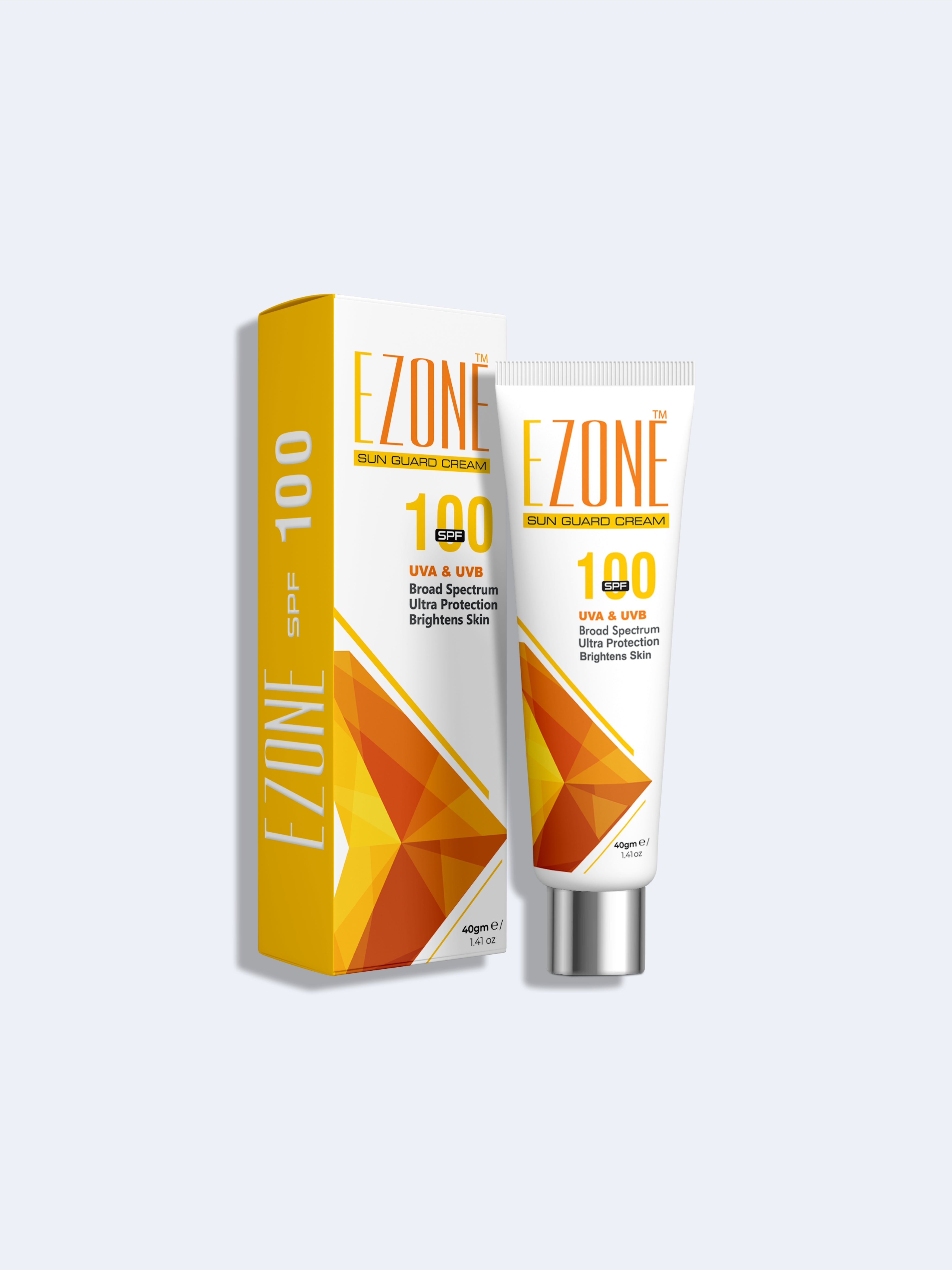 Ezone Sunscreen SPF 100 – Ultra-High Broad Spectrum UV Protection Therapy