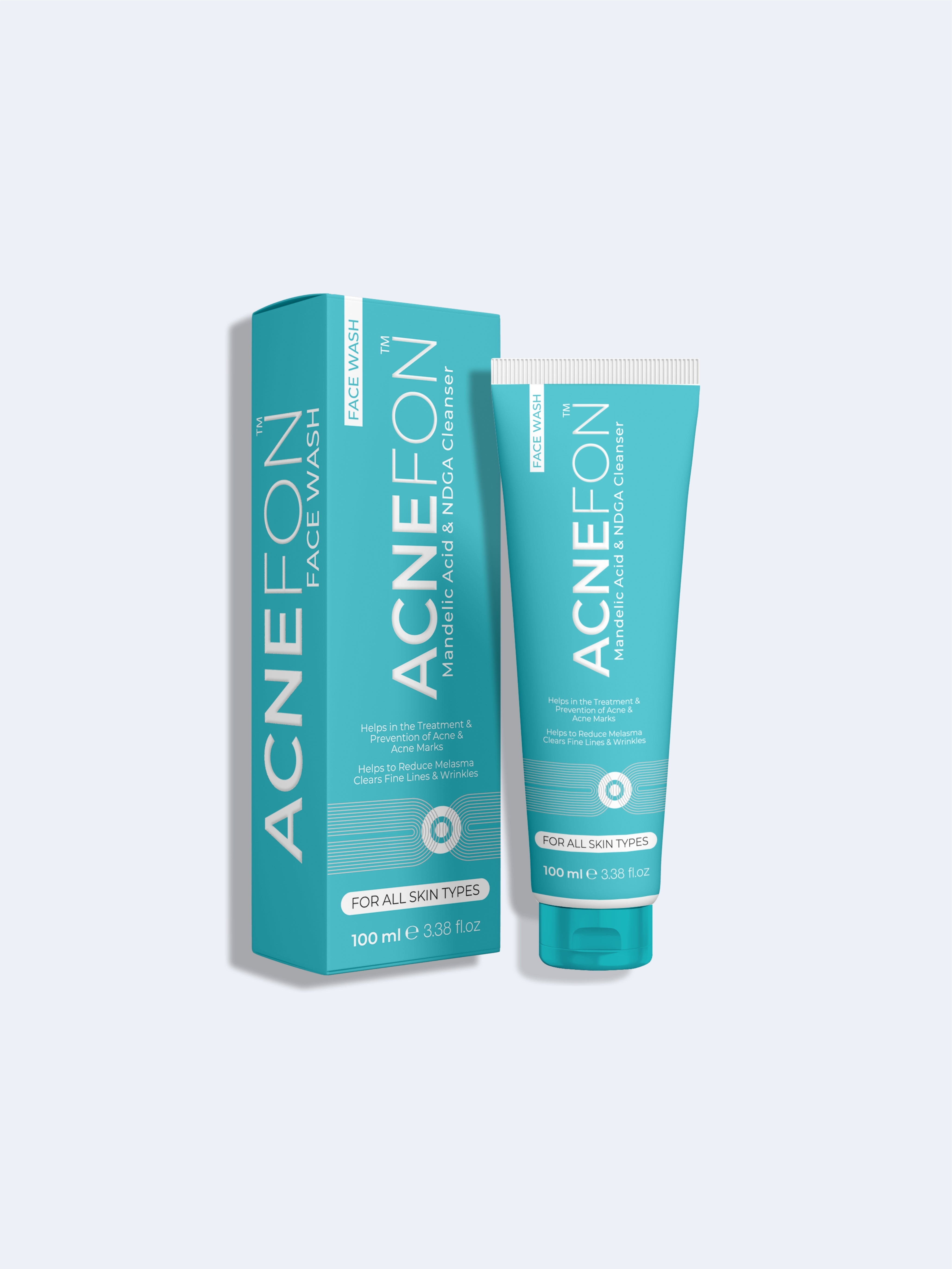 Acnefon Anti-Acne Facewash – Deep Pore Cleansing & Acne Control Therapy
