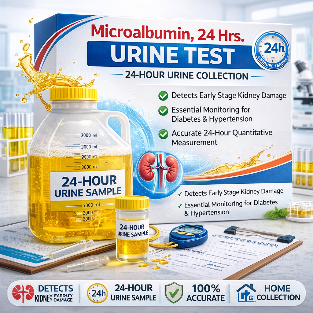 Microalbumin,24 Hrs, Urine