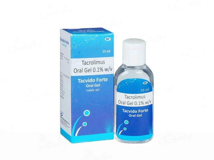 Tacvido Forte Oral Gel – Tacrolimus 0.1% w/v
