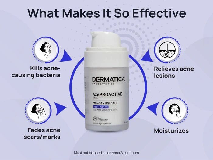 Dermatica Aze Proactive Lotion – Multi-Action Acne &amp; Pigmentation Control Lotion