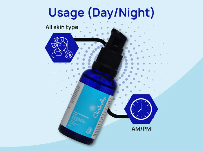 Clinikally Hyaluronic SkinBooster Serum – Deep Hydration. Visible Glow. Plump Skin Revival.