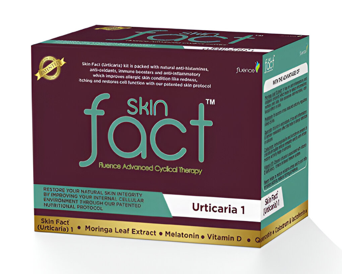 SKIN FACT URTICARIA-1 – Advanced Nutritional Support for Skin Wellness | Fluence Advanced Cyclical Therapy